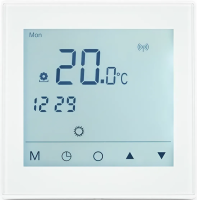 Терморегулятор Bejert (белый) WIFI сенсорный программируемый с ЖК дисплеем и двумя датчиками/до 3,5 кВт (встраиваемый) B740TM1059-1051