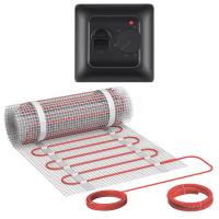 Теплый пол Bejert B B740KM4.0-600M1-02 4 м2 600 Вт с черным механическим терморегулятором