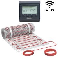 Теплый пол Bejert B B740KM2.0-300M1-32 2 м2 300 Вт с черным Wi-Fi программируемым терморегулятором