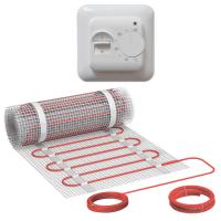 Теплый пол Bejert B B740KM2.5-375M1-01 2.5 м2 375 Вт с белым механическим терморегулятором